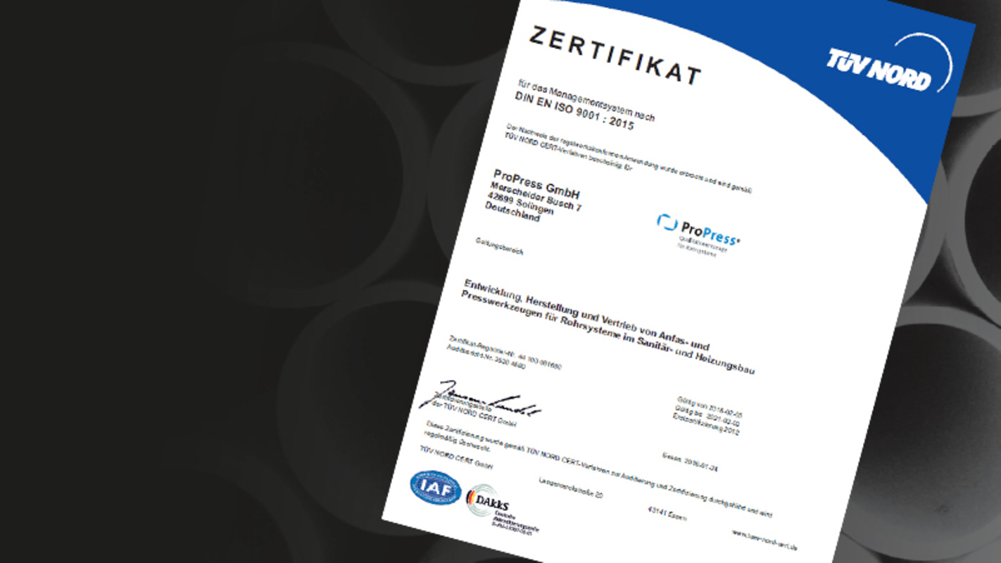 DIN EN ISO 9001:2015